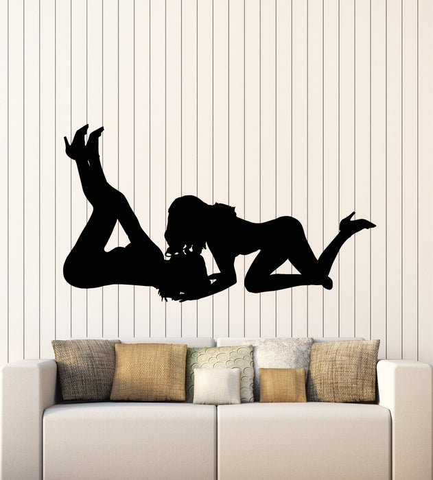 Vinyl Wall Decal Erotic Hot Sexy Naked Girls Woman Adults Stickers Mural (g5530)