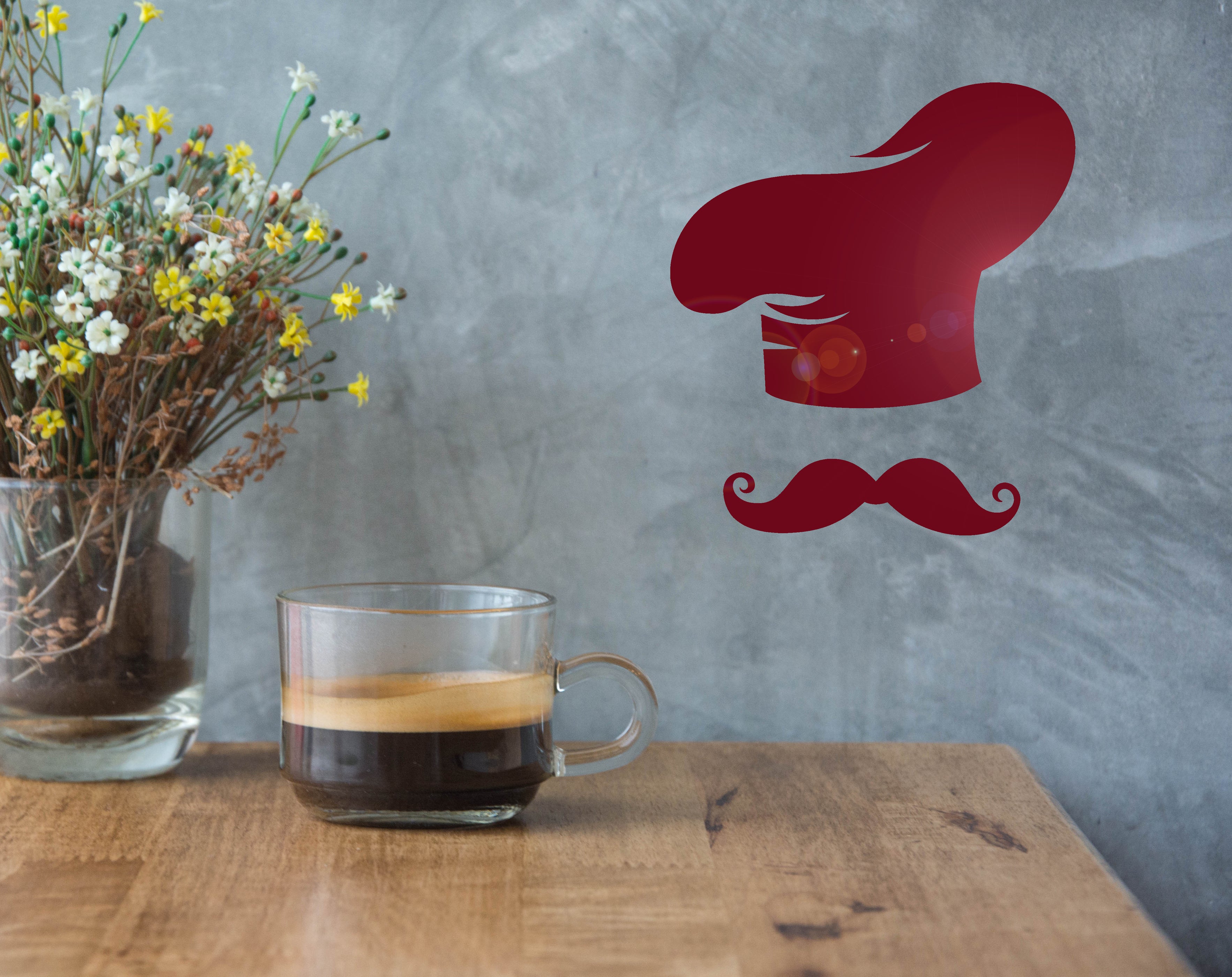 Vinyl Wall Decal Chef Restaurant Decoration Kitchen Cook Stickers Uniq ...