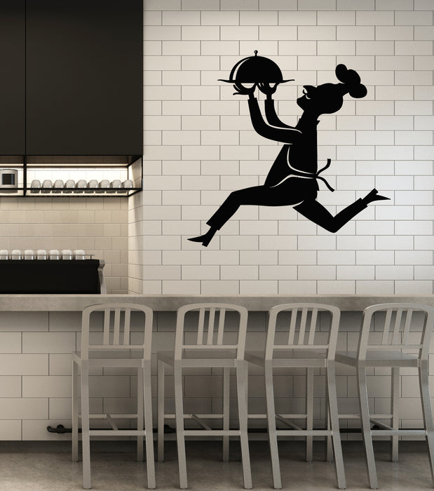 Vinyl Wall Decal Kitchen Cooking Cuisine Food Chef Decor Stickers Mural (g5968)