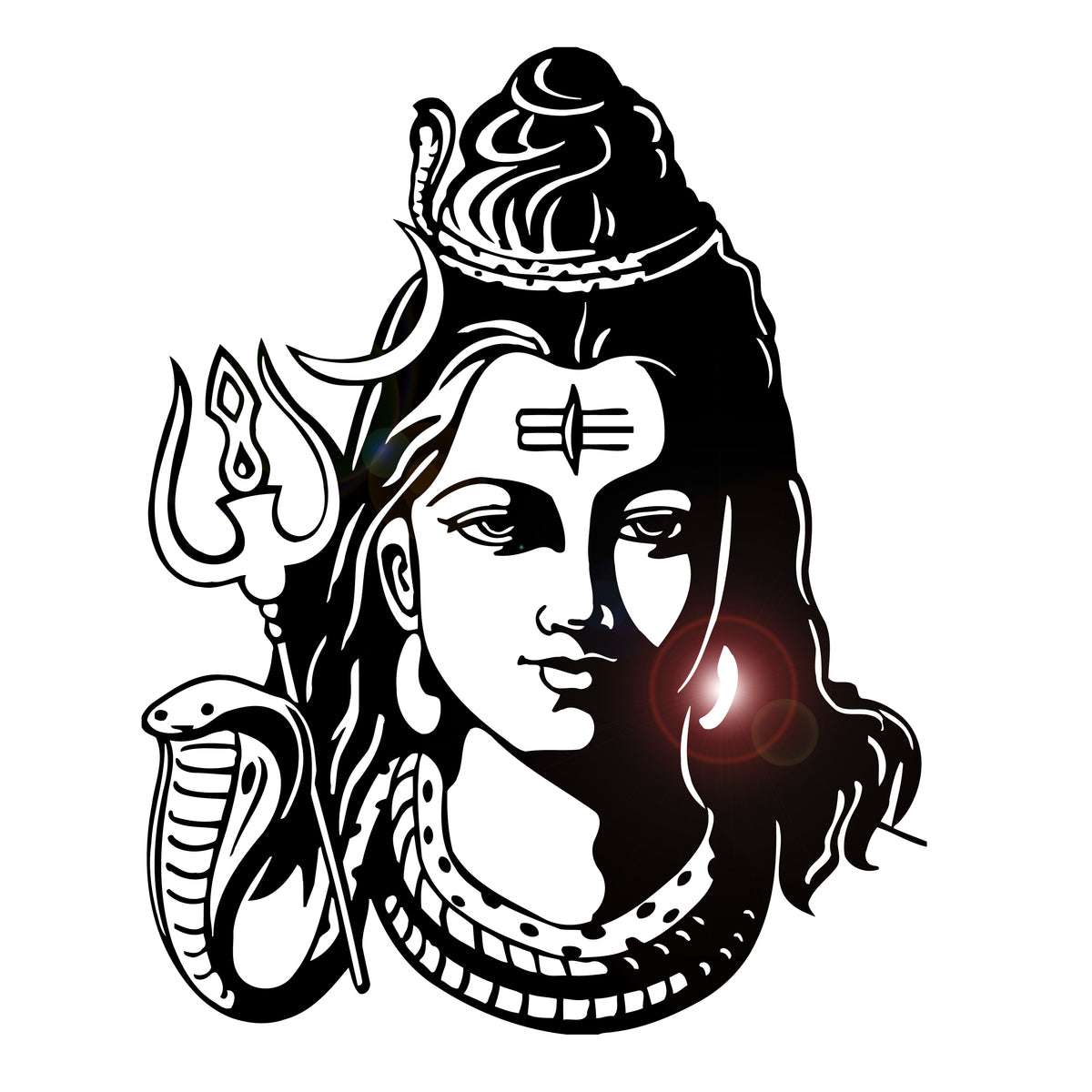 Wall Stickers Vinyl Decal God Shiva India Hindu Religion Decor Unique ...