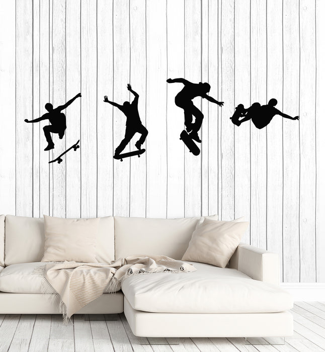 Vinyl Wall Decal Skateboards Sports Teen Room Decoration Stickers Mural (g6431)