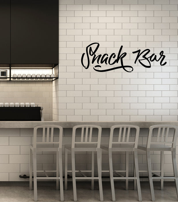 Wall Sticker Vinyl Decal Snack Bar Decor for Kitchen Home Food Unique Gift (g111)
