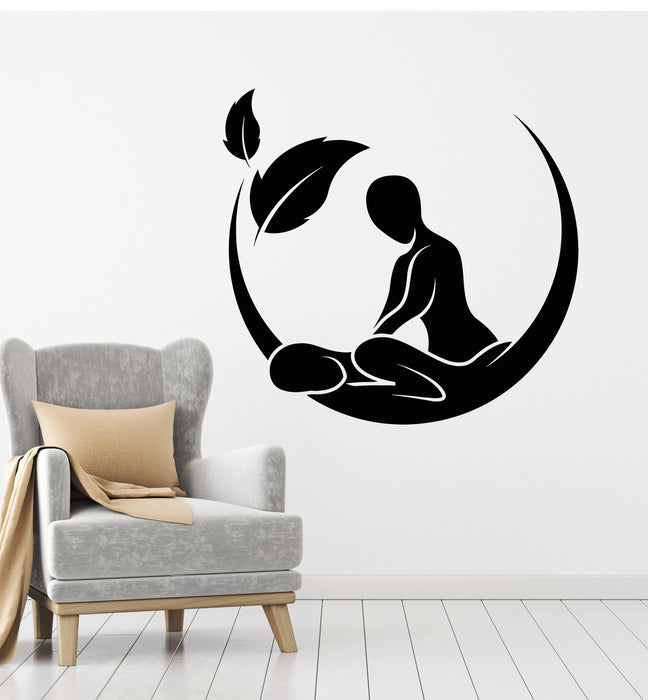 QIANGTOU MassageVinyl Sticker Mural Spa Salon Citation Femme Salon De Beauté Chambre Dire Art Papier Peint Décoration 54x57cm QIANGTOU MassageVinyl Sticker Mural Spa Salon Citation Femme Salon De Beauté Chambre Dire Art Papier Peint Décoration 54x57cm
