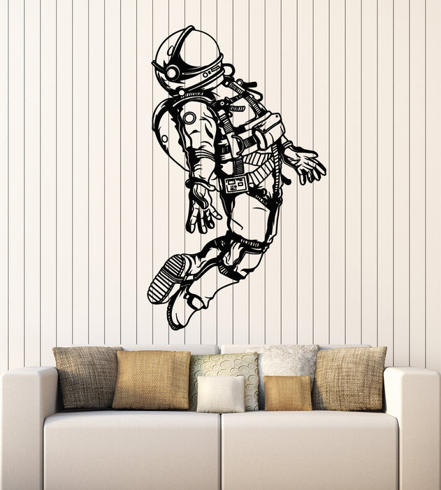 Vinyl Wall Decal Astronaut Costume Spaceman Space Suit Decor Stickers Mural (g5648)
