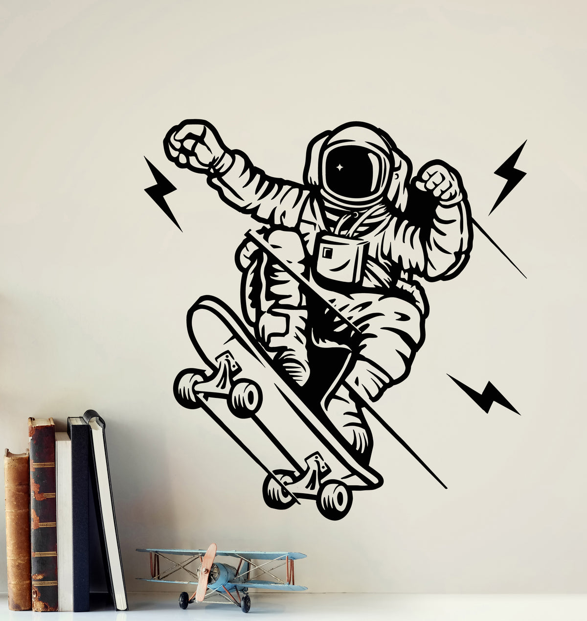 Vinyl Wall Decal Spaceman Astronaut Suit Space Interior Kids Room Stic ...