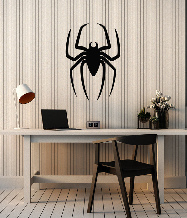 Виниловые наклейки на стену Большой паук насекомое представитель хищник наклейки фреска (g4661)