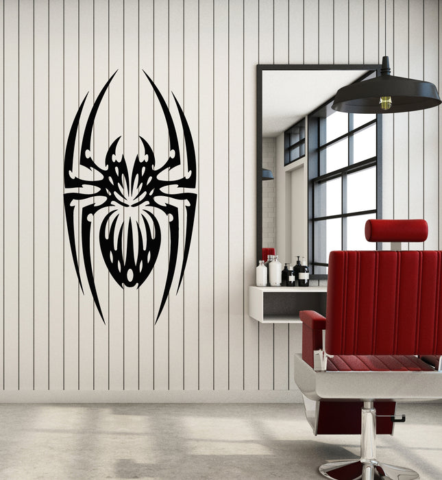 Vinyl Wall Decal Big Spider Insect Predator Gothic Style Stickers Mural (g4752)