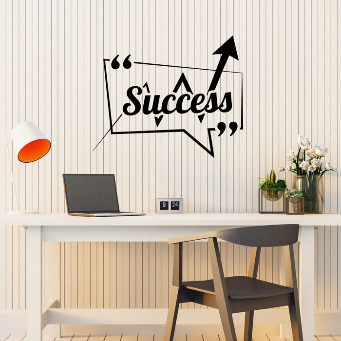 Vinyl Wall Decal Office Teamwork Success Motivation Lettering Stickers Mural (g8141)