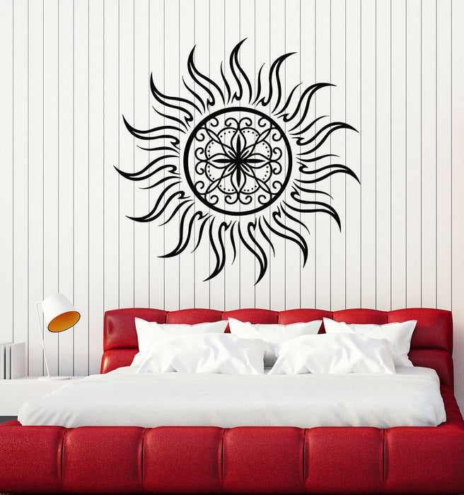 Vinyl Wall Decal Abstract Sun Ornament Sky Bedroom Interior Stickers Mural (g3103)