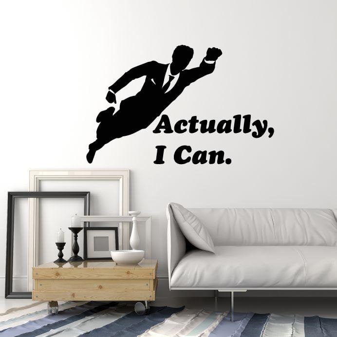 Vinyl Wall Decal Super Office Worker Quote Work Space Art Decor Stickers Mural (ig5273)