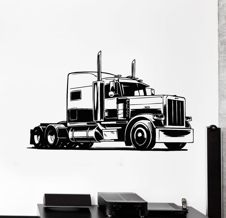 Vinyl Wall Decal Truck Car ATV Machine Garage Art SUV Decor Stickers Mural (g3092)