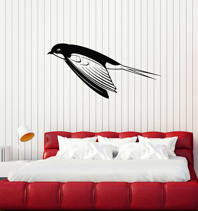 Vinyl Wall Decal Songbird Bird Swallow Nature Home Decor Stickers Mural (g3239)