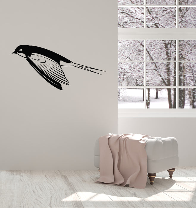 Vinyl Wall Decal Songbird Bird Swallow Nature Home Decor Stickers Mural (g3239)