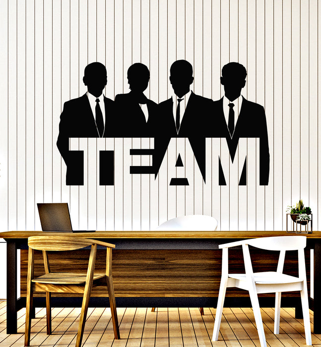 Vinyl Wall Decal Office Interior Teamwork Job People Team Work Stickers Mural (g2992)