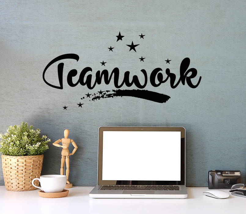 Vinyl Wall Decal Group Office Teamwork Space Interior Words Stickers Mural (g5274)