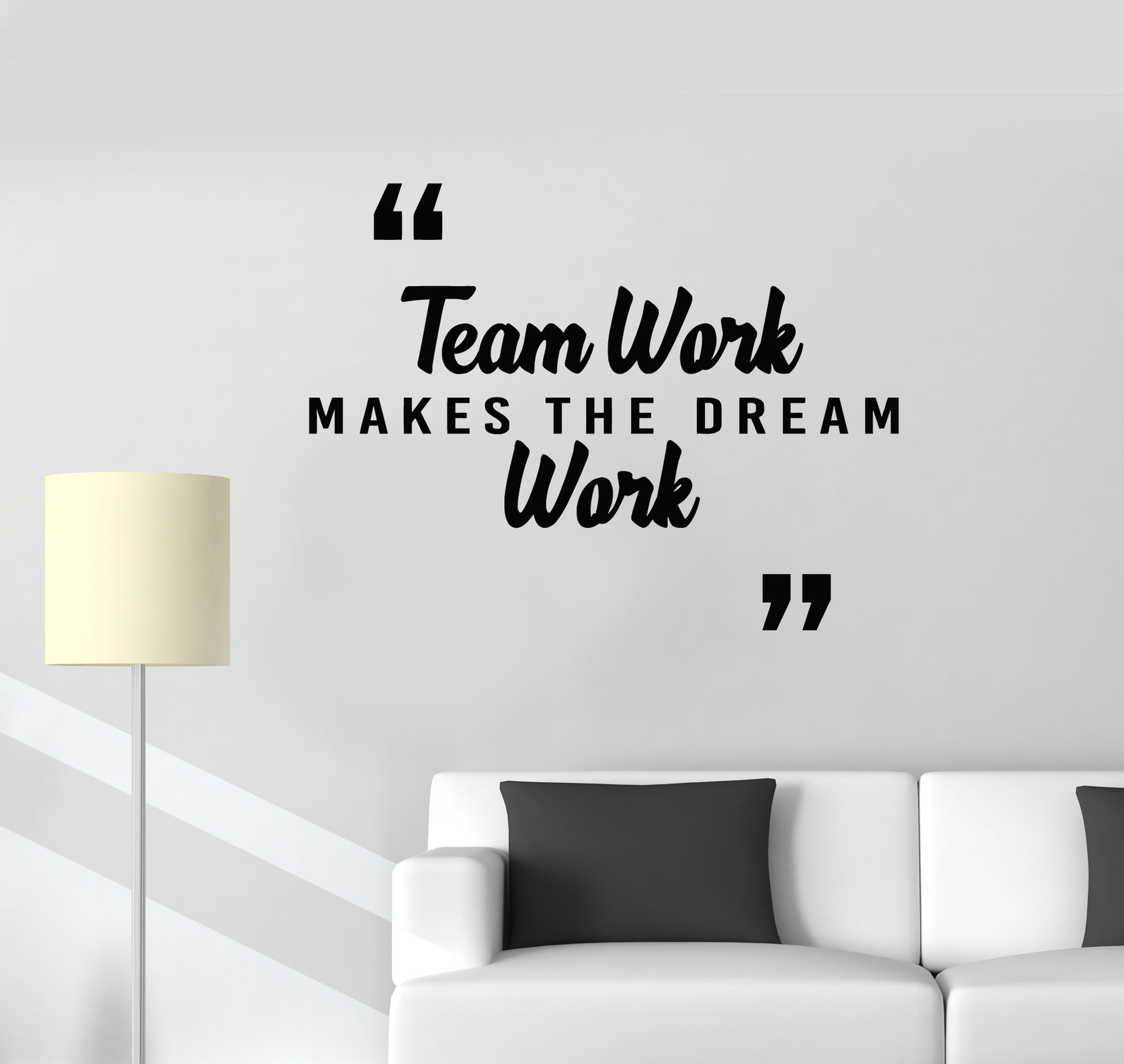 Vinyl Wall Decal Teamwork Motivation Team Work Business Office Sticker ...
