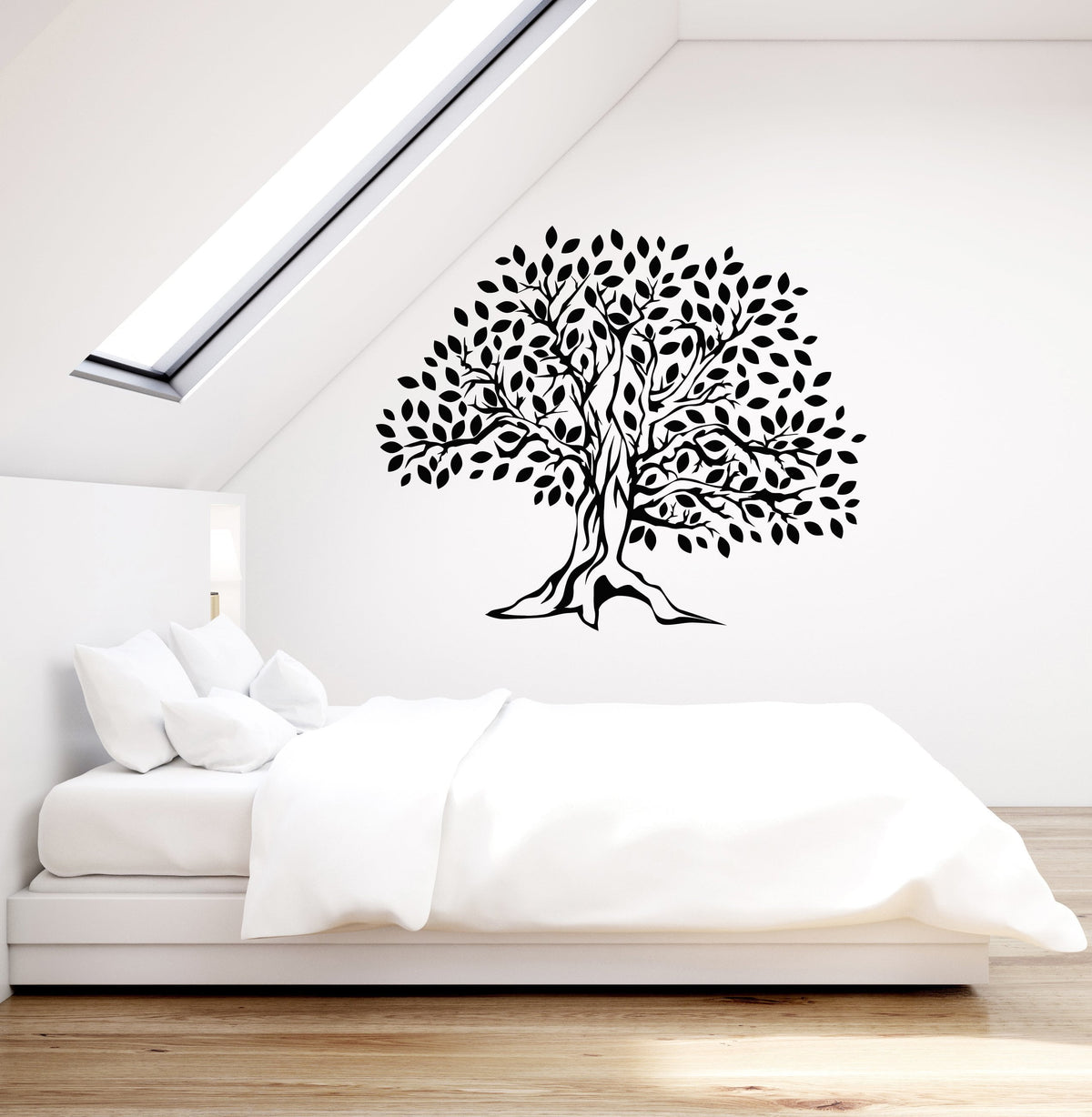 Vinyl Wall Decal Tree Leaves Home Room Beautiful Decor Art Stickers Mu ...