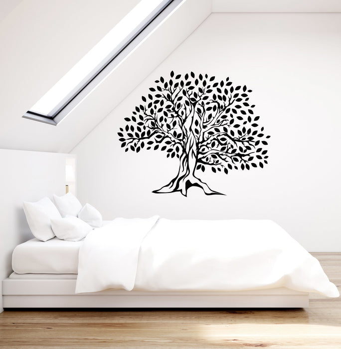 Vinyl Wall Decal Tree Leaves Home Room Beautiful Decor Art Stickers Mural (ig5649)