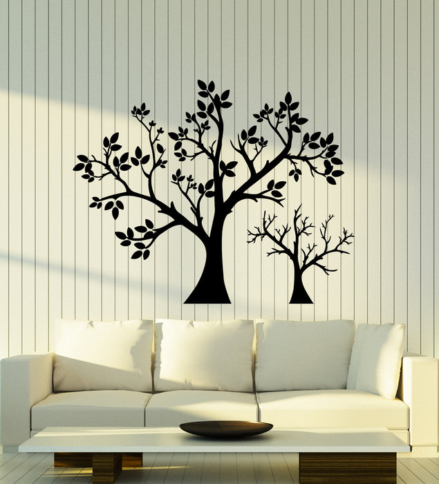 Vinyl Wall Decal Trees Wooden Garden Orchard Nature Decor Stickers Mural (g1131)