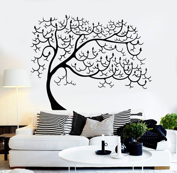 Vinyl Wall Decal Tree Abstract Nature Forest Art Decor Stickers Mural (g335)