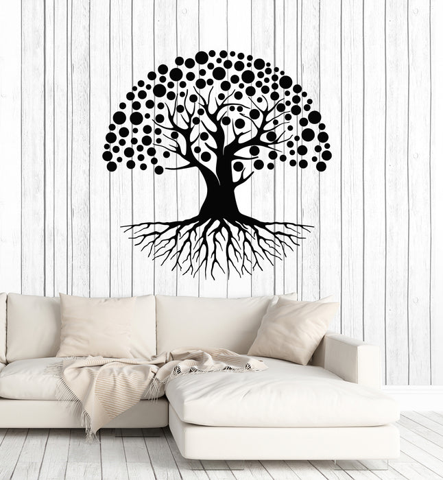 Vinyl Wall Decal Tree Branch Roots Nature Forest Decor Living Room Stickers Mural (g1970)