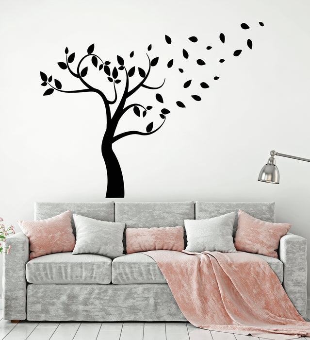 Vinyl Wall Decal Tree Branch Autumn Nature Kids Room Stickers Mural (g881)