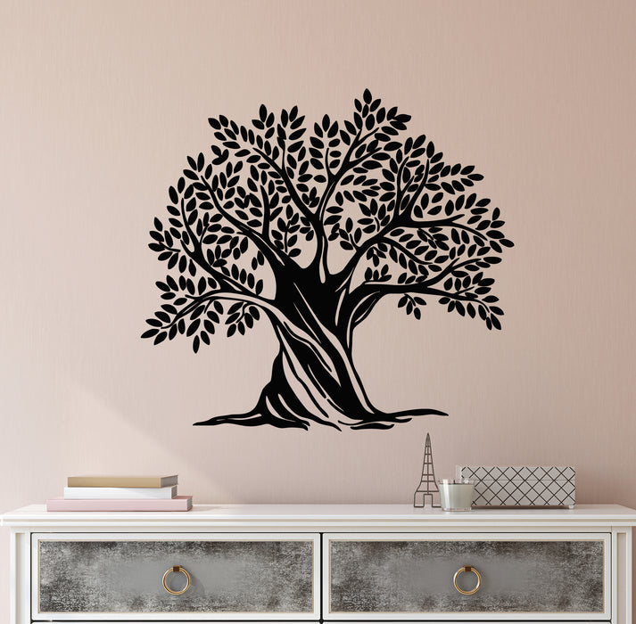 Vinyl Wall Decal Branch Tree Decor Leaves Nature Interior Stickers Mural (g8178)