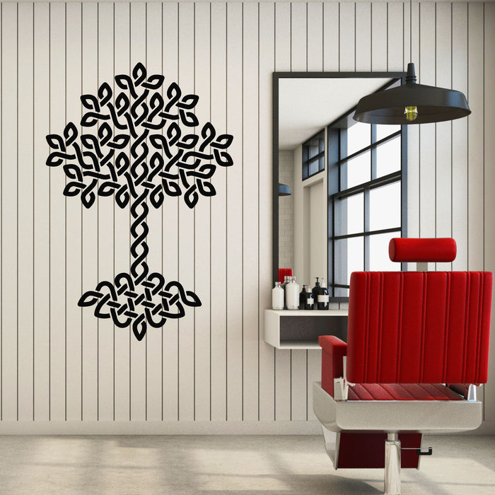 Vinyl Wall Decal Nature Celtic Tree Of Life Ornament Symbol Stickers Mural (g8469)