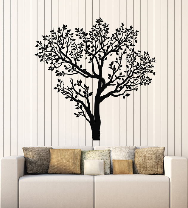 Vinyl Wall Decal Living Room Forest Art Tree Branch Leaves Stickers Mural (g5386)
