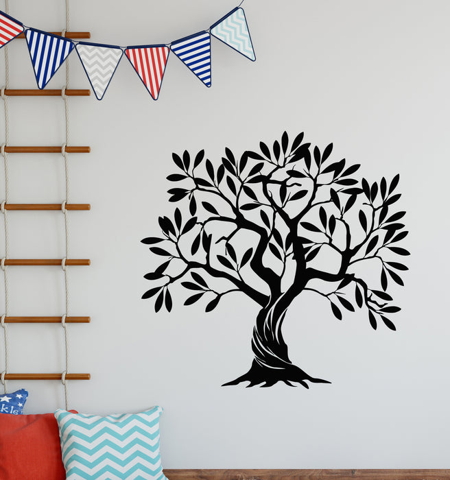 Vinyl Wall Decal Beauty Tree Leaves Living Room Decor Stickers Mural (g6519)