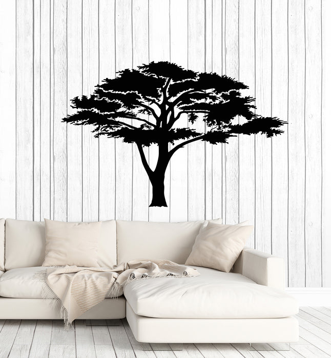 Vinyl Wall Decal Big Tree Forest Living Room Nature Home Interior Stickers Mural (g7721)