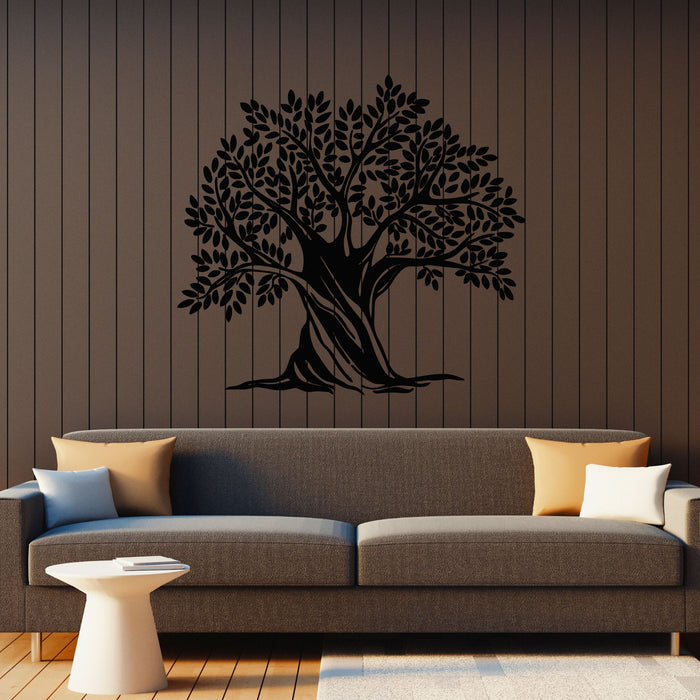 Vinyl Wall Decal Branch Tree Decor Leaves Nature Interior Stickers Mural (g8178)