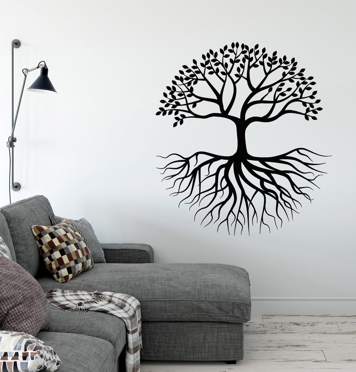 Vinyl Wall Decal Abstract Tree Of Life Branch Roots Living Room Sticke ...