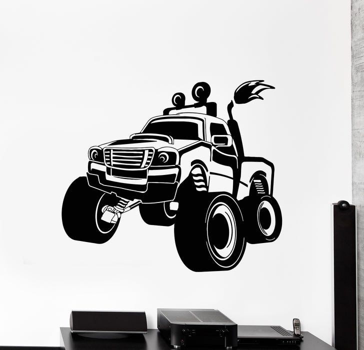 Vinyl Wall Decal SUV Truck Big Car Jeep Rover Garage Decor Stickers Mural (g983)