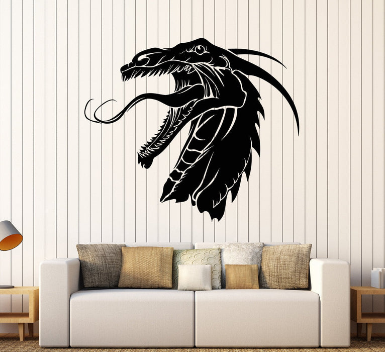 Vinyl Wall Decal Dragon Fantasy Myth Children's Room Kids Stickers Mural Unique Gift (041ig)