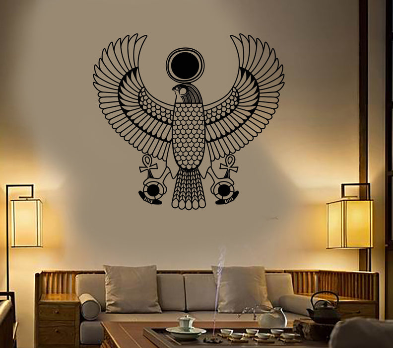 Vinyl Wall Decal Egyptian God Ra Style Symbol Egypt Stickers Unique Gift (1998ig)