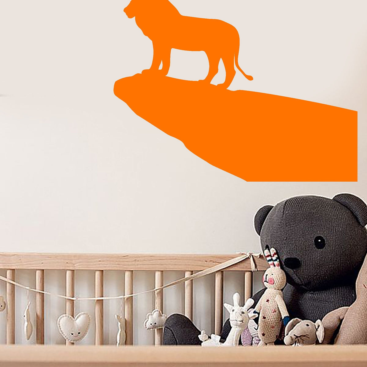 Vinyl Wall Decal Lion King African Animal Silhouette Cartoon Stickers ...