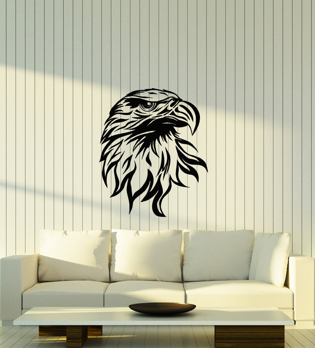 Vinyl Wall Decal American Bird Bald Eagle Symbol of America Stickers (4192ig)