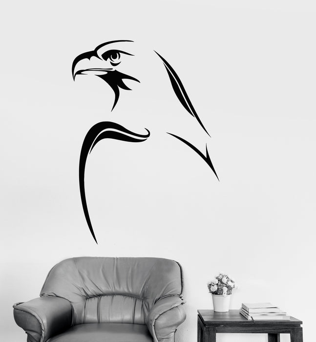 Vinyl Wall Decal Abstract American Bird Bald Eagle Stickers (2121ig)