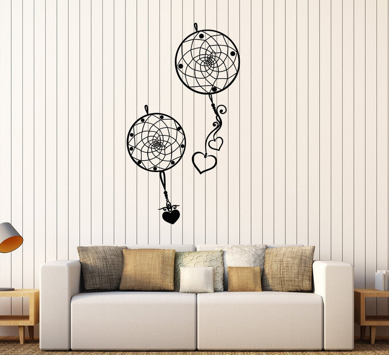 Vinyl Wall Decal Dreamcatcher Romantic Bedroom Decoration Stickers Unique Gift (402ig)