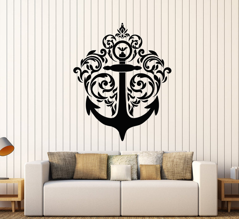 Vinyl Wall Decal Sea Ocean Style Nautical Sailor Ship Stickers (2600ig)