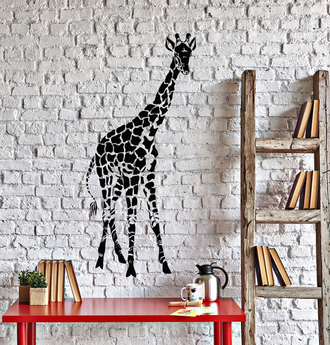 Vinyl Wall Decal Giraffe African Kids Room Zoo Children Decor Stickers Unique Gift (024ig)