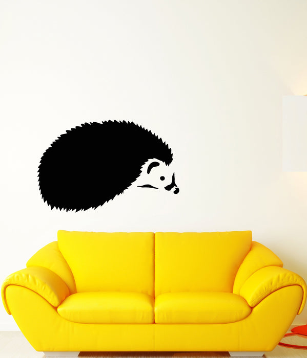 Vinyl Wall Decal Nature Cartoon Hedgehog Forest Animal Pet Stickers (2556ig)