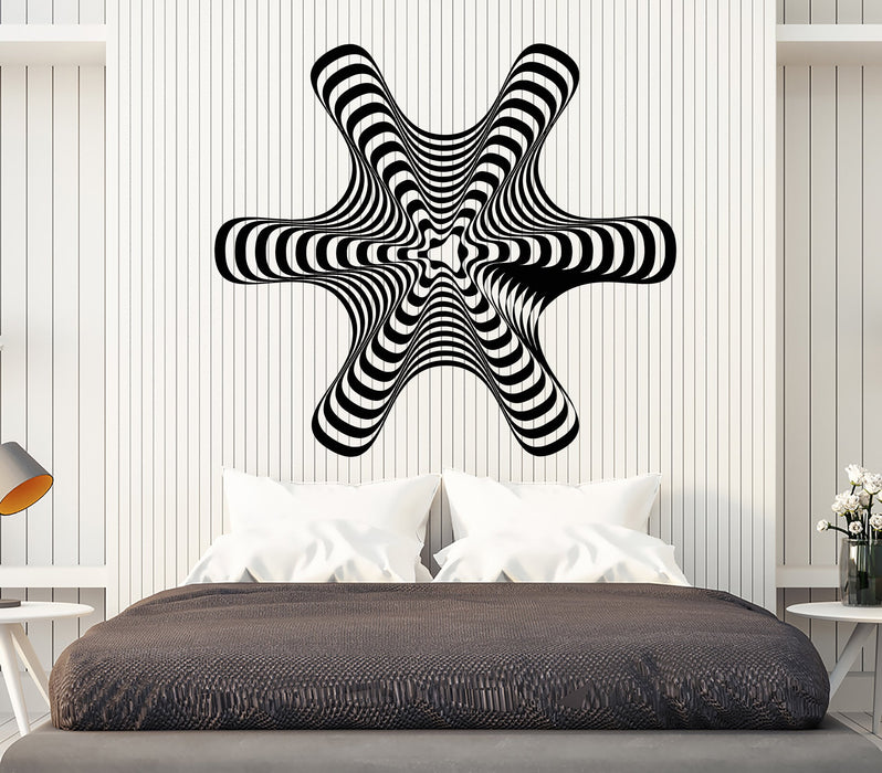Vinyl Wall Decal Hypnosis Hypnotic Figure Art Abstract Room Decor Stickers Unique Gift (2087ig)