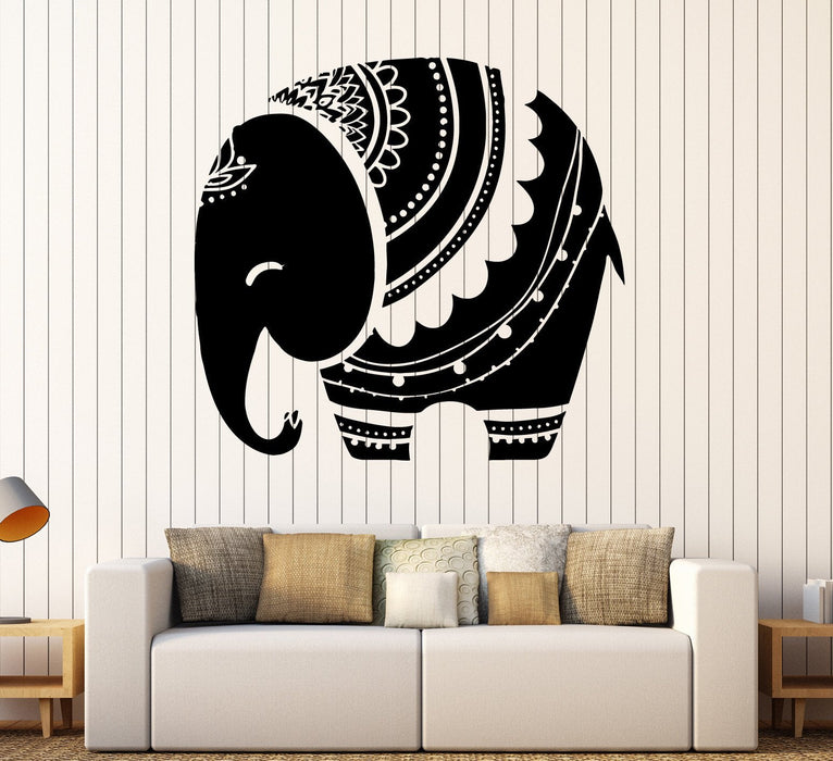 Vinyl Wall Decal Baby Elephant Animal Kids Room Stickers Unique Gift (ig4364)
