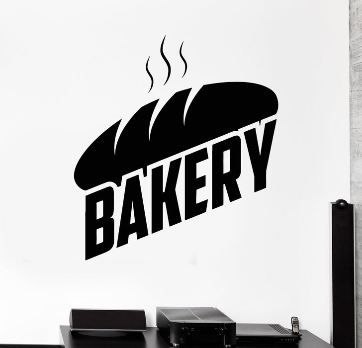 Vinyl Wall Decal Bakery Bread Bakeshop Baker Stickers Mural Unique Gift (ig4206)