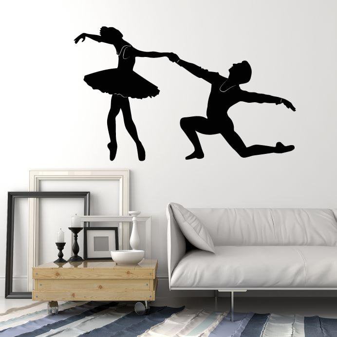 Vinyl Wall Decal Ballerina Ballet Dancer Studio Dance Stickers Unique Gift (2054ig)