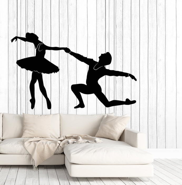 Vinyl Wall Decal Ballerina Ballet Dancer Studio Dance Stickers Unique Gift (2054ig)