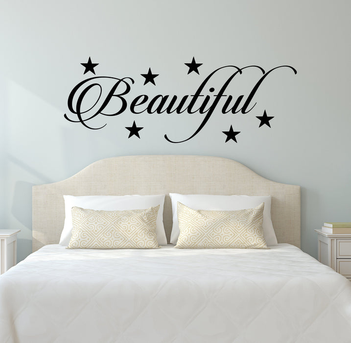 Vinyl Wall Decal Stickers Motivation Quote Words Inspiring Beautiful Letters 2079ig (22.5 in x 8 in)