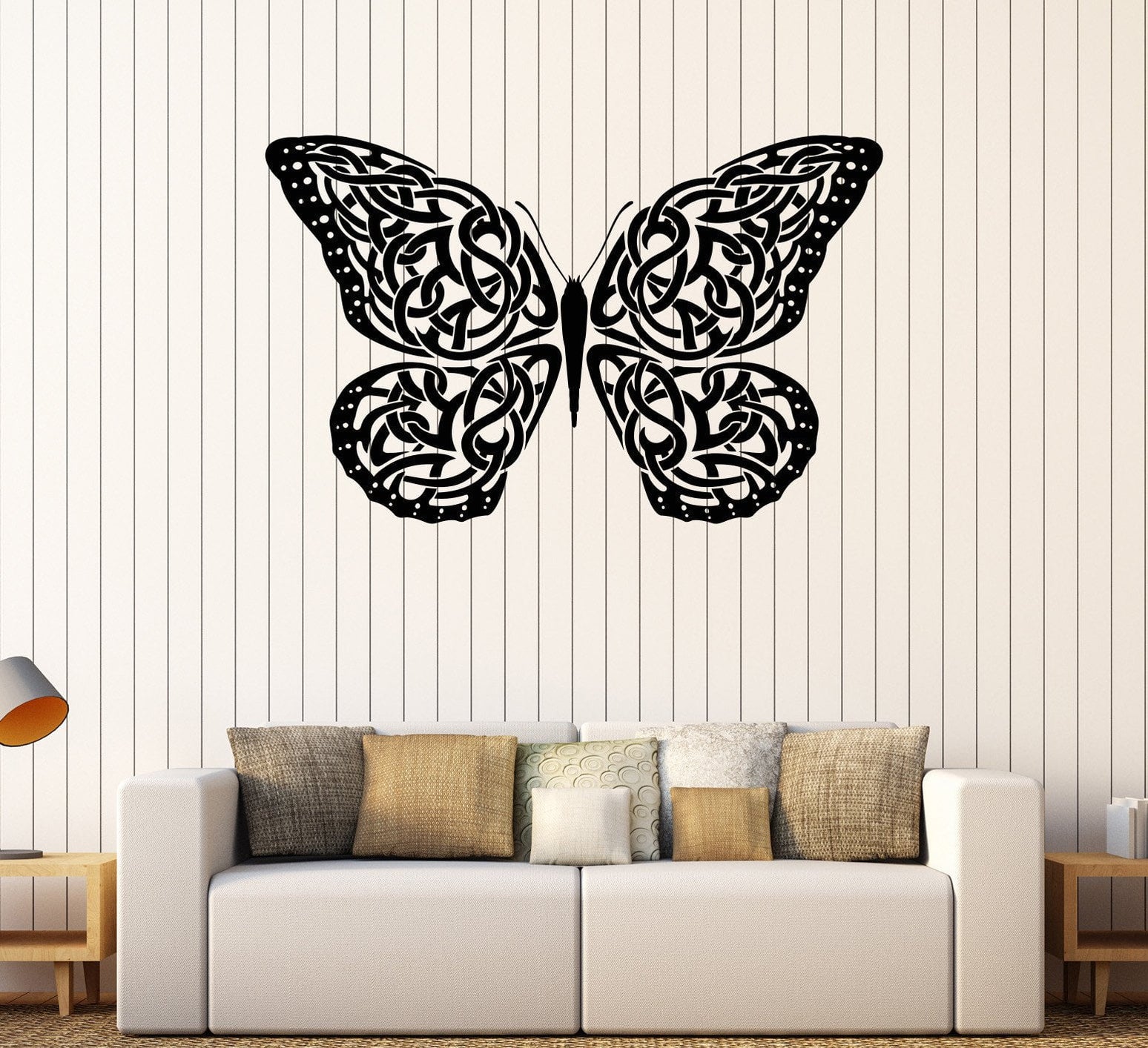 Vinyl Wall Decal Butterfly Pattern Home Room Decoration Stickers Uniqu ...